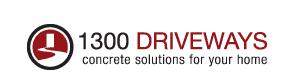 1300 Driveways logo