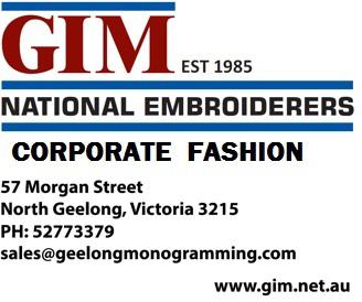 Geelong Industrial Monogramming logo