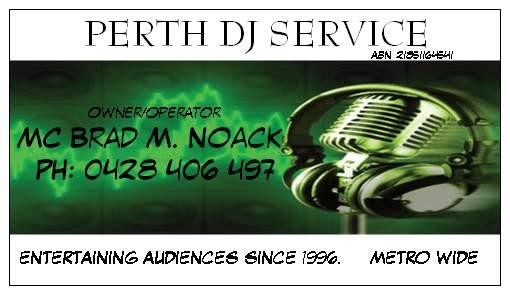Perth Dj Service