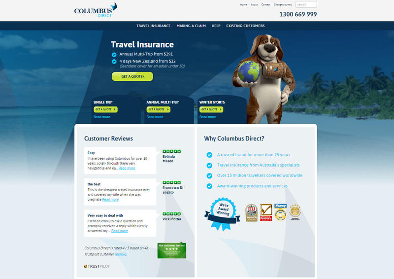 Columbus Direct Travel Insurance