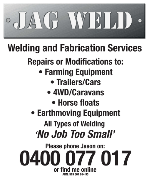 Jag Weld Gawler and Surrounds
