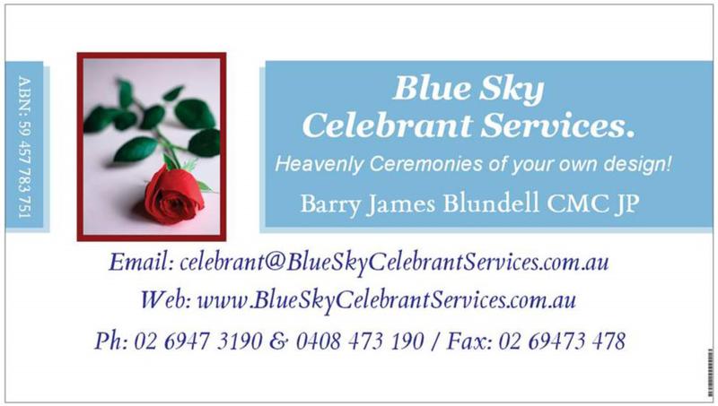 Blue Sky Celebrant Services