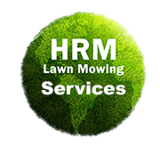 HRM Lawn Mowing logo