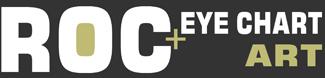 ROC Eye Chart Art