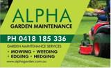 Alpha Garden Maintenance