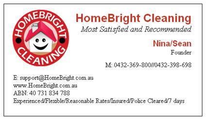 HomeBright Cleaning
