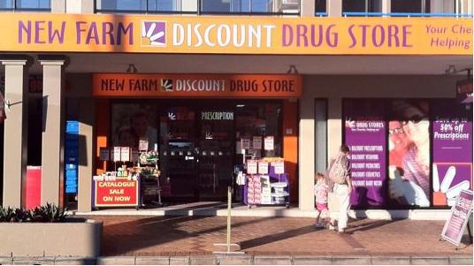Discount Drug Store: New Farm