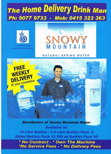 The Home Delivery Drink Man