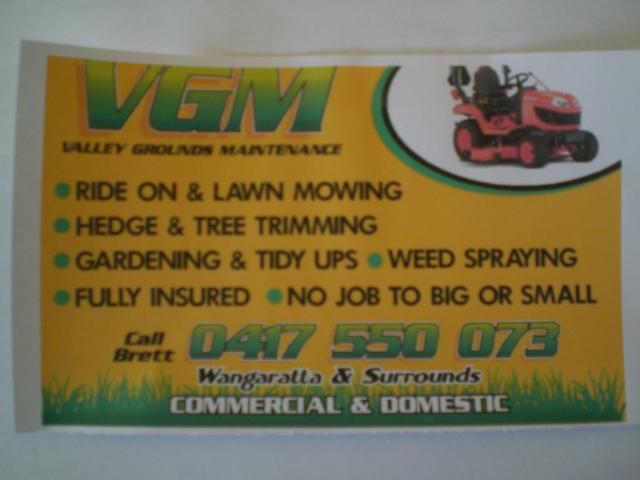 Valley Grounds Maintenance logo