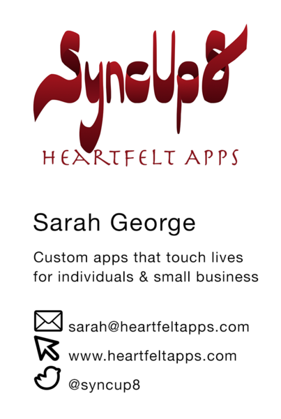 SyncUp8 Heartfelt Apps