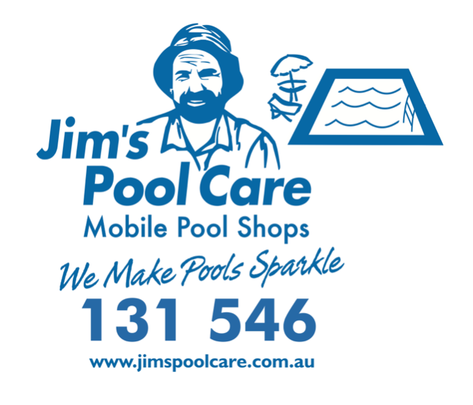 Jim's Pool Care: Umina logo
