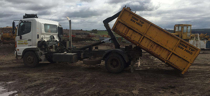 Mini Tip Bin Hire
