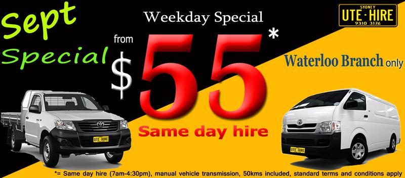 Sydney Ute-Van Hire: Hurstville