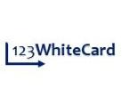 123 White Card logo