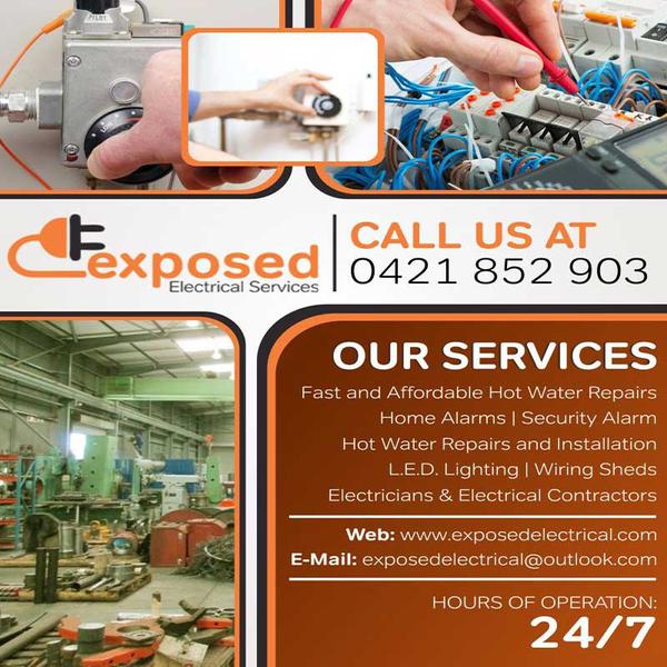 Exposed Electrical Services