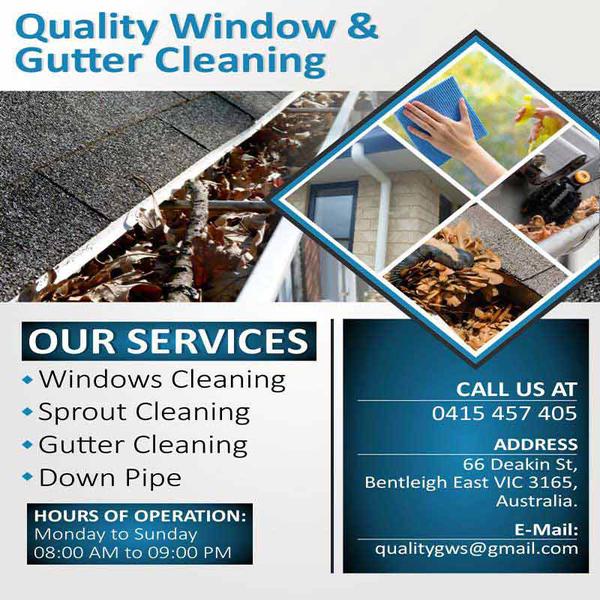 Gutter Cleaning | Quality Window & Gutter Cleaning