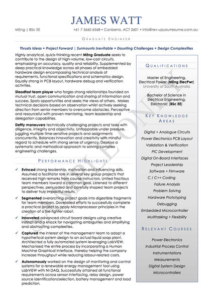 Rev-Up Your Resume: Canberra