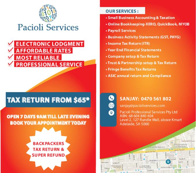 Pacioli Professional Service Pty Ltd