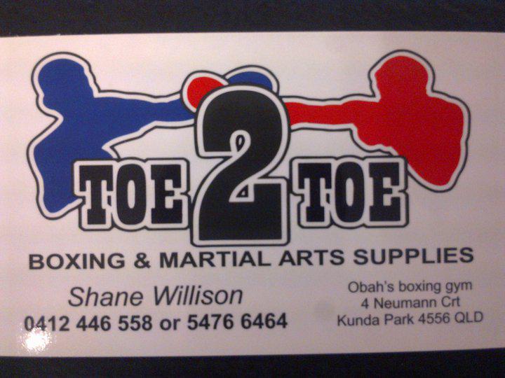 Toe 2 Toe Boxing & Martial Arts Supplies