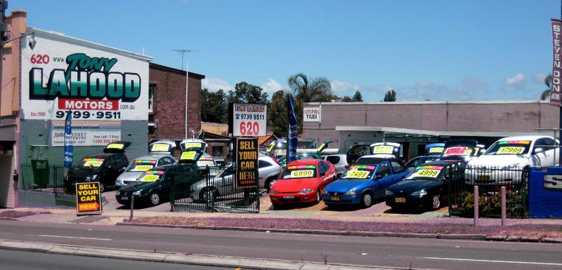 Tony Lahood Motors: Lidcombe