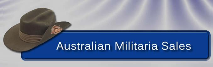 Australian Militaria Sales