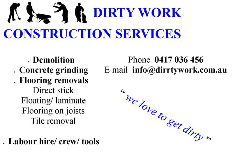Dirty Work Construction Services
