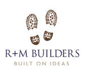 R and M Builders logo