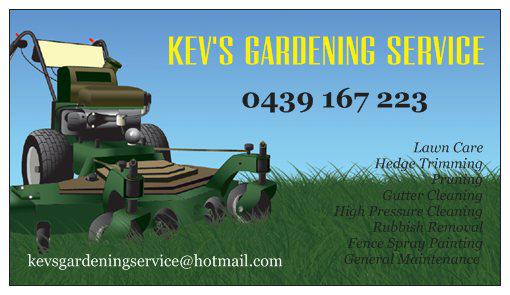 Kev's Gardening Service