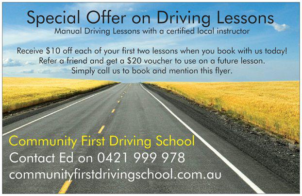 Community First Driving School: Queanbeyan