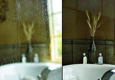 Clear Windows: Hard water and stain removal glass cleaning
