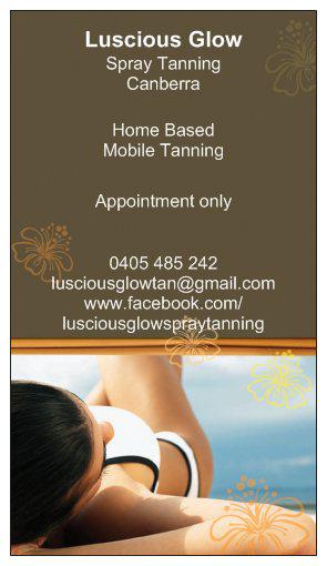 Luscious Glow Spray Tanning: Canberra