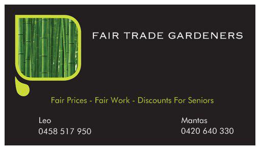 Fair Trade Gardeners
