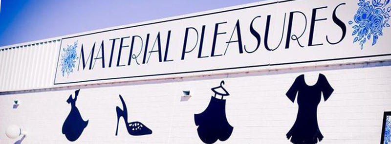 Material Pleasures logo