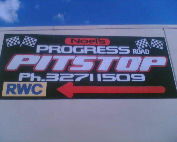 Noel's Progress Rd Pitstop