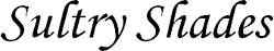 Sultry Shades logo