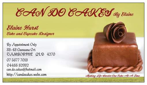 Can Do Cakes By Elaine