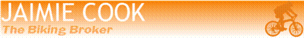 The Biking Broker: Jaimie Cook logo