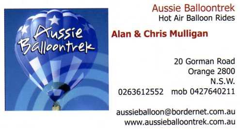 Aussie Balloontrek