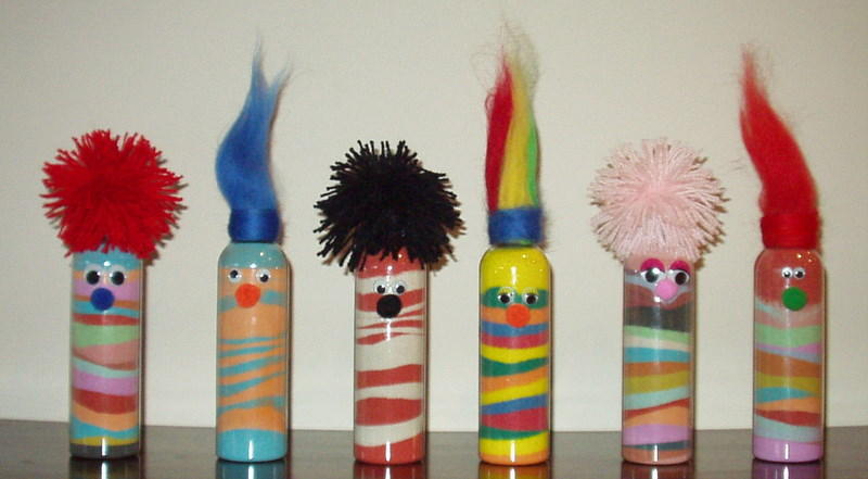 Fun and Funky Sand Art
