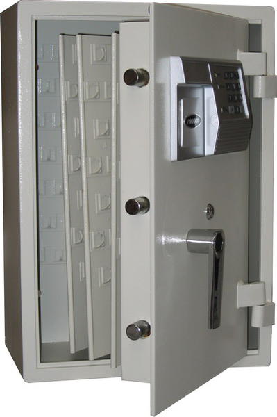 Orange Lock and Safe