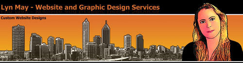 Lyn May Website and Graphic Design Services