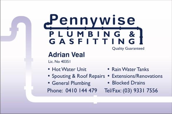 Pennywise Plumbing & Gasfitting