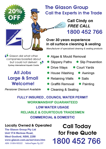 Glason Pressure Cleaning Services Pty Ltd