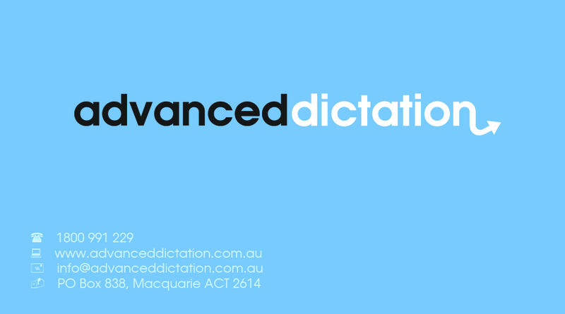 Advanced Dictation
