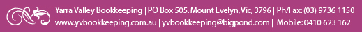 Yarra Valley Bookkeeping Services
