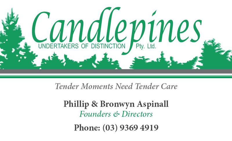 Candlepines Undertakers Funeral Services Directors and Celebrants: Werribee