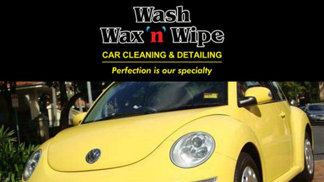 Wash Wax 'n' Wipe