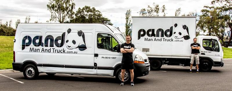 Panda Man and Truck