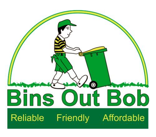 Bins Out Bob logo