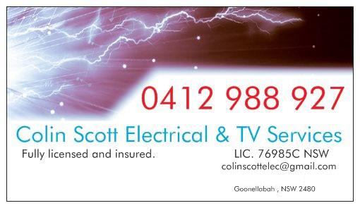 Colin Scott Electrical and TV Services